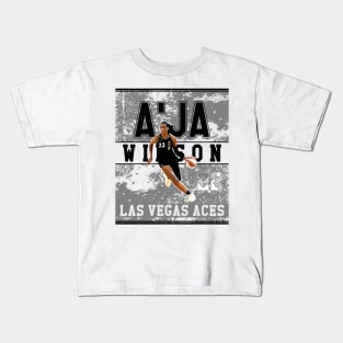 A'ja wilson || las vegas aces Kids T-Shirt